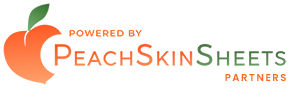 PeachSkinSheets Logo